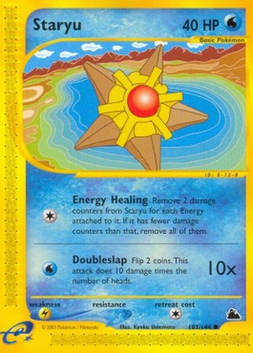 Pokemon Staryu (SK 103)