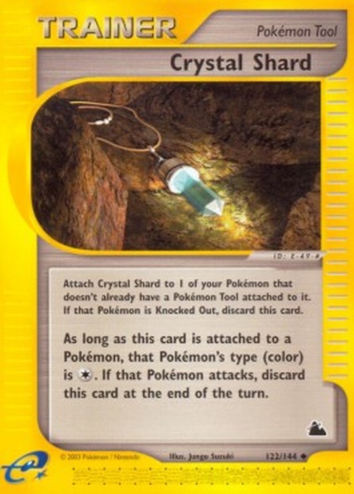 Pokemon Crystal Shard (SK 122)