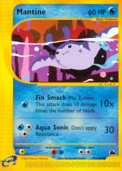 Pokemon Mantine (SK 77)