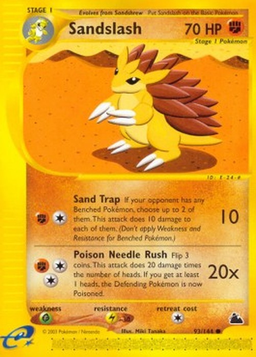 Pokemon Sandslash (SK 93)