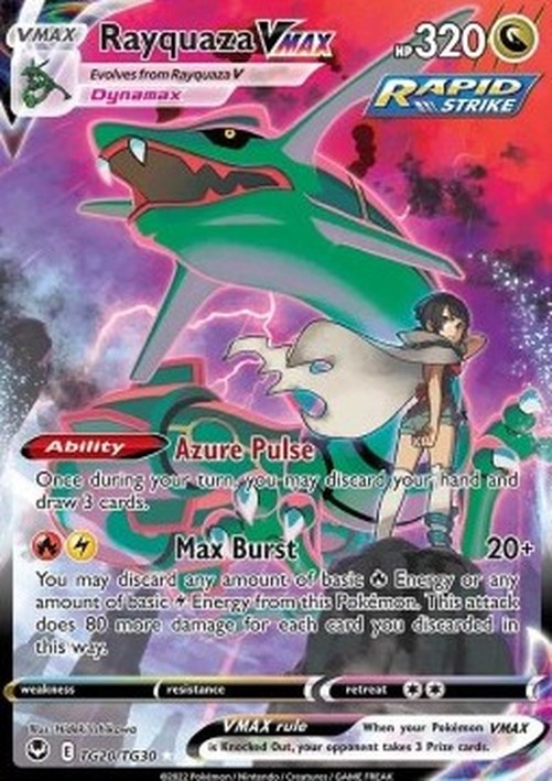 Pokemon Rayquaza VMAX (SIT TG20)