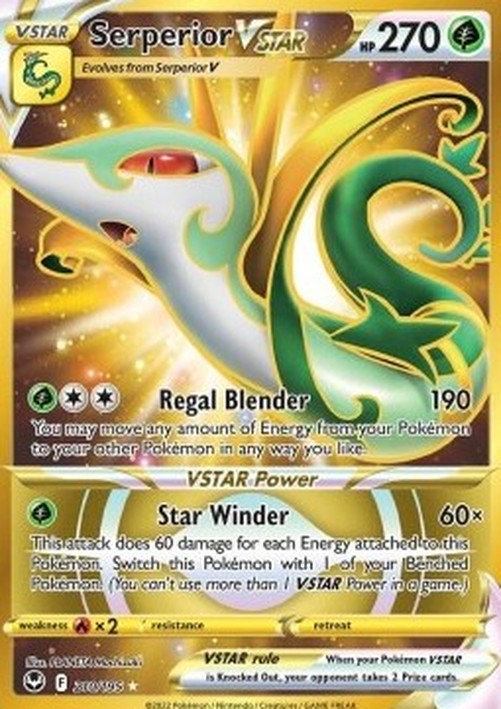 Pokemon Serperior VSTAR (SIT 210)