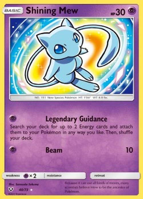 Pokemon Shining Mew  (SLG 40)