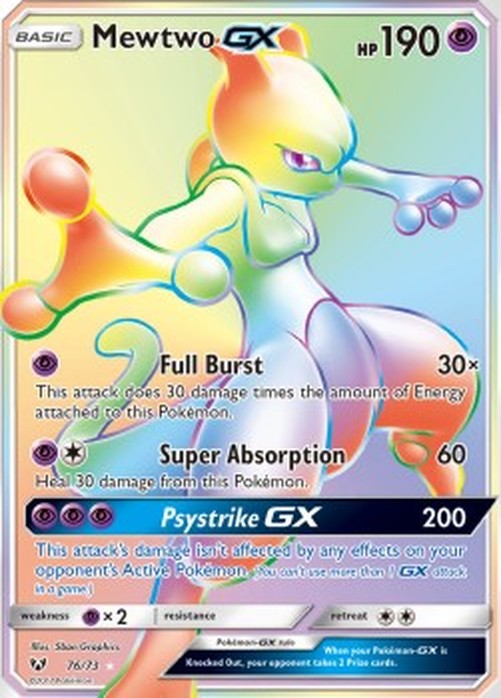 Pokemon Mewtwo GX (SLG 76)
