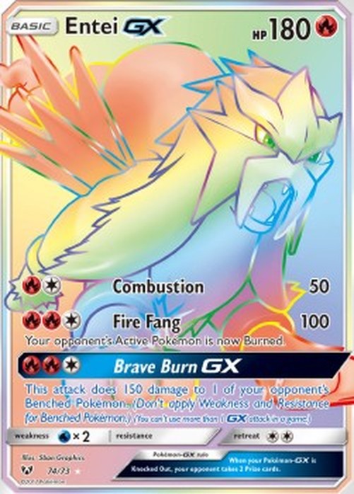 Pokemon Entei GX (SLG 74)