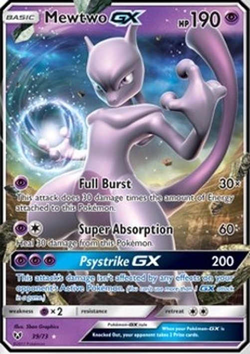 Pokemon Mewtwo GX  (SLG 39)
