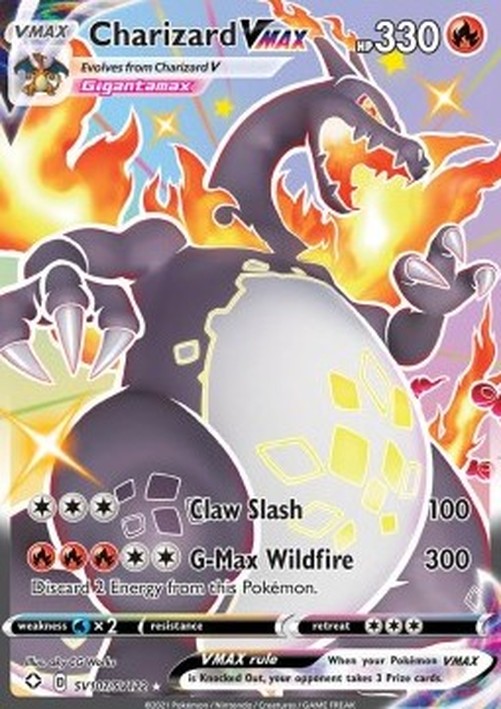 Pokemon Charizard VMAX (SHF SV107)