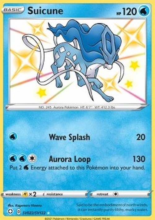 Pokemon Suicune (SHF SV22)