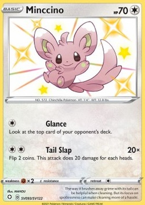 Pokemon Minccino (SHF SV93)