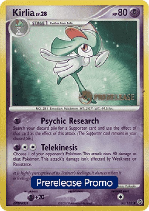 Pokemon Kirlia Lv.28  (SW 53)