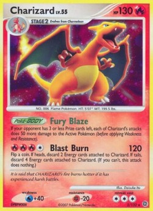 Pokemon Charizard Lv.55  (SW 3)