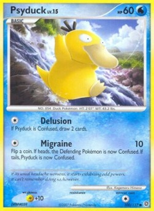 Pokemon Psyduck Lv.15  (SW 100)