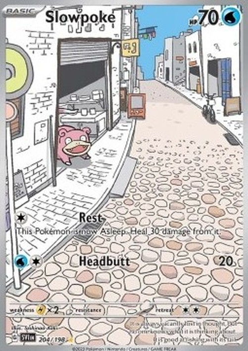 Pokemon Slowpoke  (SVI 204)