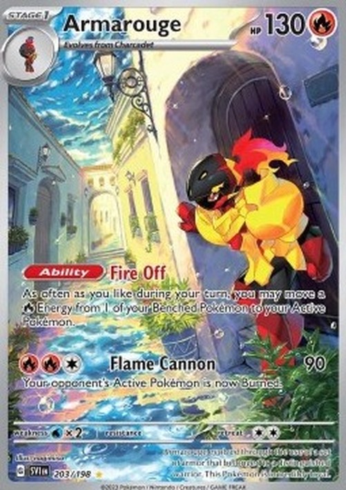 Pokemon Armarouge  (SVI 203)