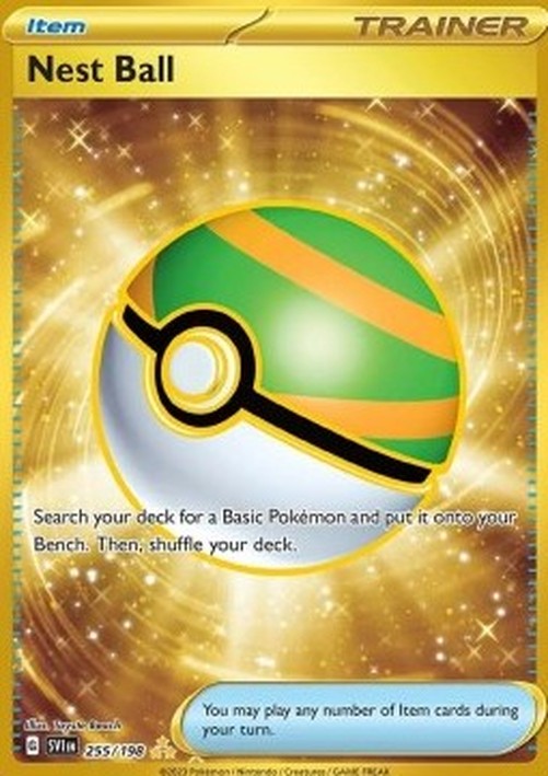 Pokemon Nest Ball (SVI 255)