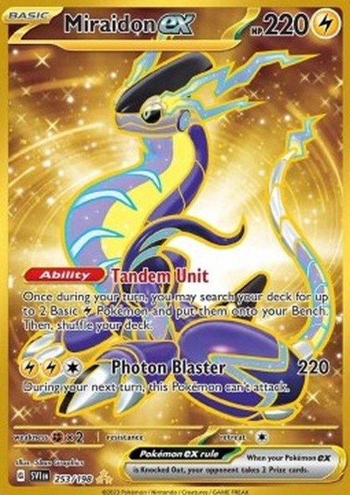 Pokemon Miraidon ex (SVI 253)