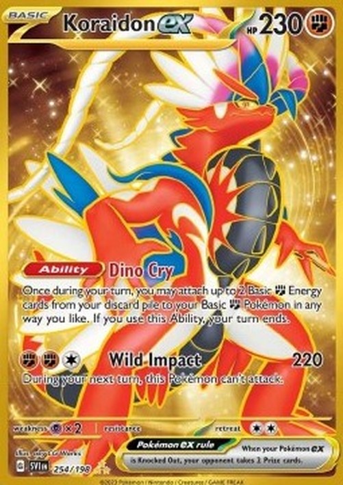 Pokemon Koraidon ex  (SVI 254)