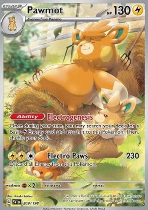 Pokemon Pawmot  (SVI 209)