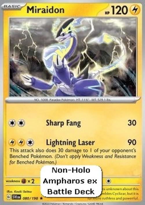 Pokemon Miraidon  (SVI 080)