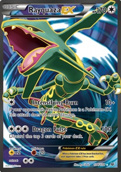 Pokemon Rayquaza EX (ROS 104)