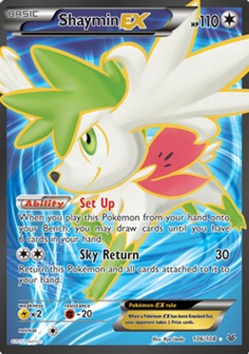 Pokemon Shaymin EX (ROS 106)