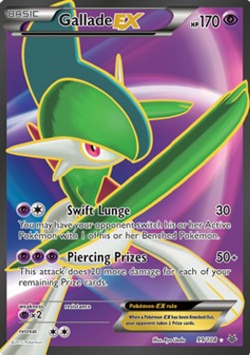 Pokemon Gallade EX  (ROS 99)