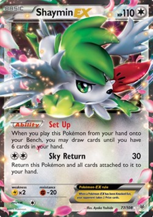 Pokemon Shaymin EX (ROS 77)