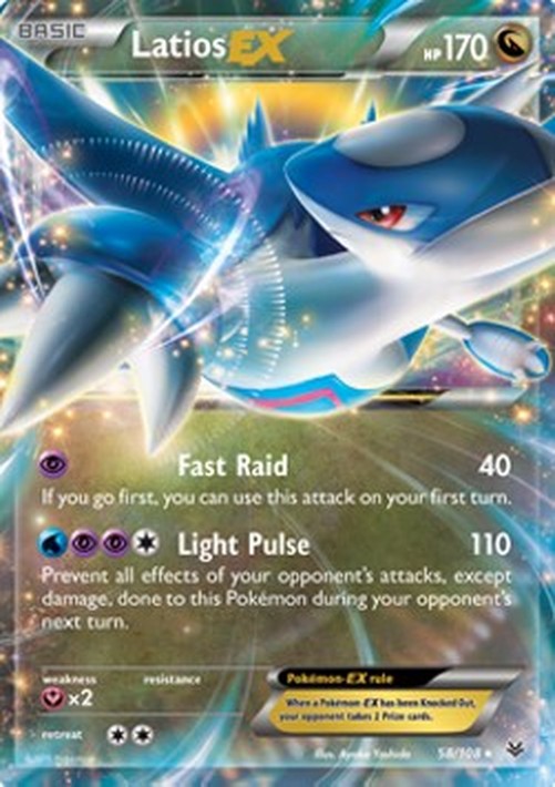 Pokemon Latios EX  (ROS 58)