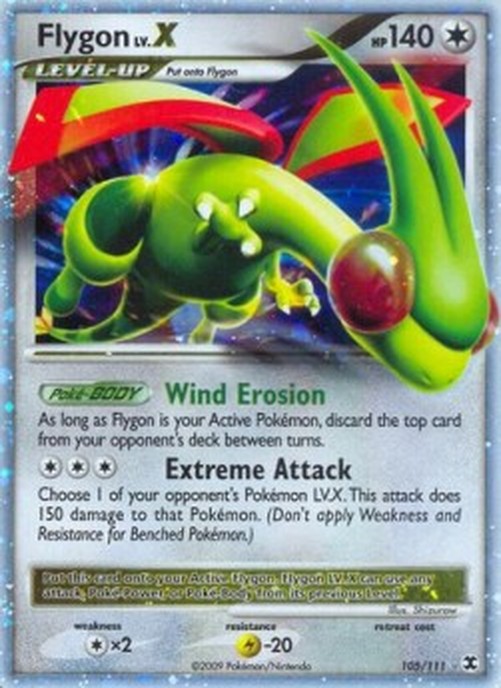 Pokemon Flygon LV.X (RR 105)