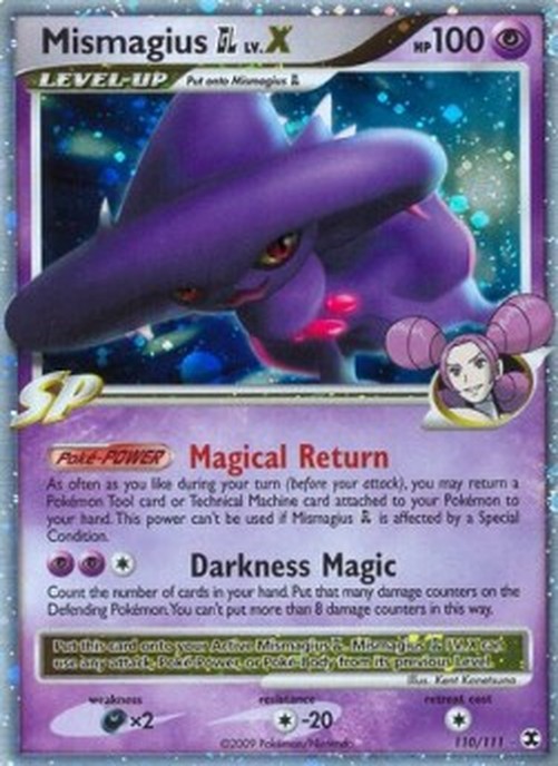 Pokemon Mismagius [GL] LV.X  (RR 110)