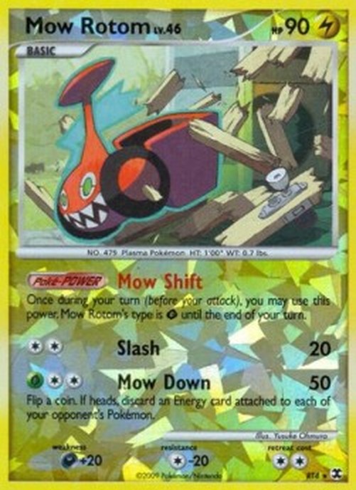 Pokemon Mow Rotom Lv.46  (RR RT4)