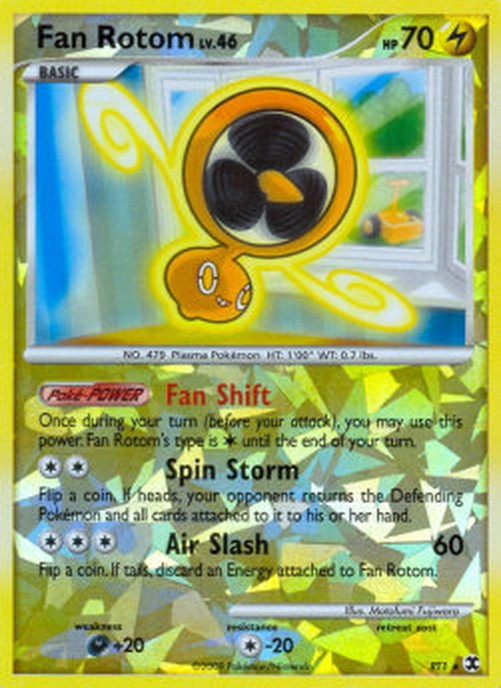 Pokemon Fan Rotom Lv.46 (RR RT1)