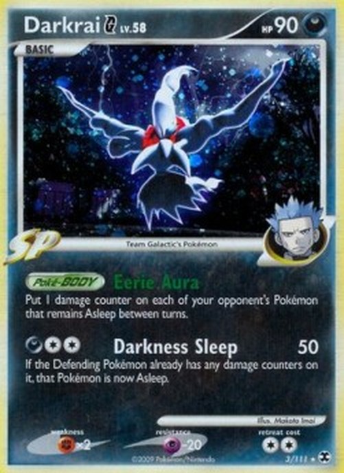 Pokemon Darkrai [G] Lv.58  (RR 3)