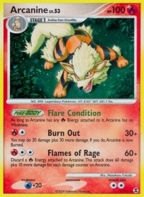 Pokemon Arcanine Lv.53  (RR 1)