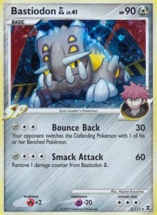 Pokemon Bastiodon [GL] Lv.41  (RR 2)