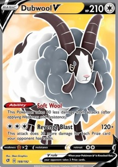 Pokemon Dubwool V (RCL 188)