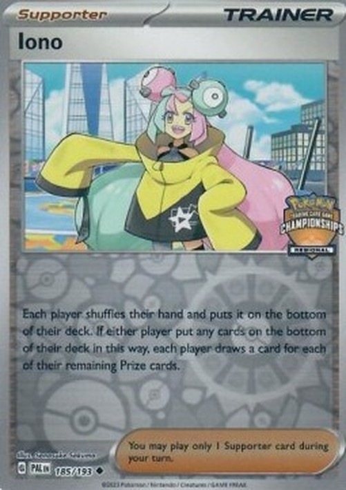 Pokemon Iono (PR PAL 185)