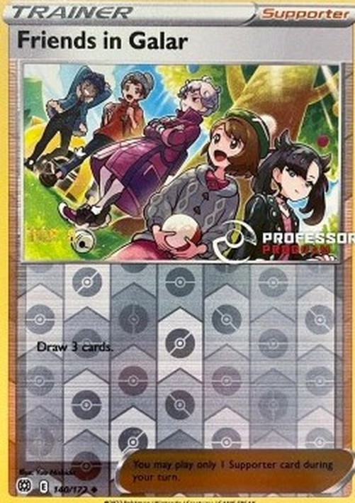 Pokemon Friends in Galar (PPP BRS 140)