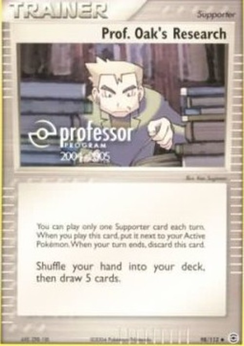 Pokemon Professor Oak's Research (PPP FL 98)