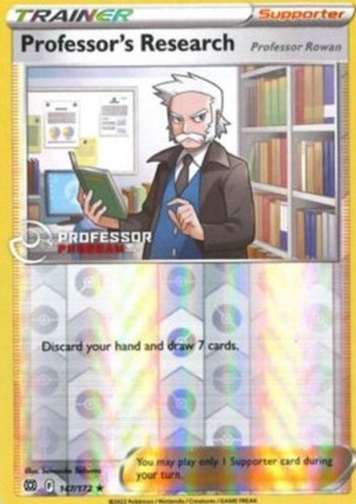 Pokemon Professor's Research - Professor Rowan (PPP BRS 147)