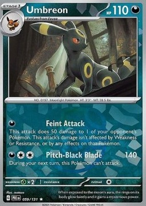 Pokemon Umbreon  (xPRE 059)