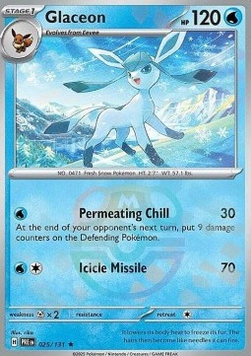 Pokemon Glaceon (xPRE 025)
