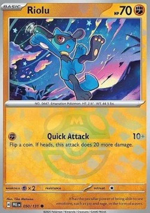 Pokemon Riolu  (xPRE 050)