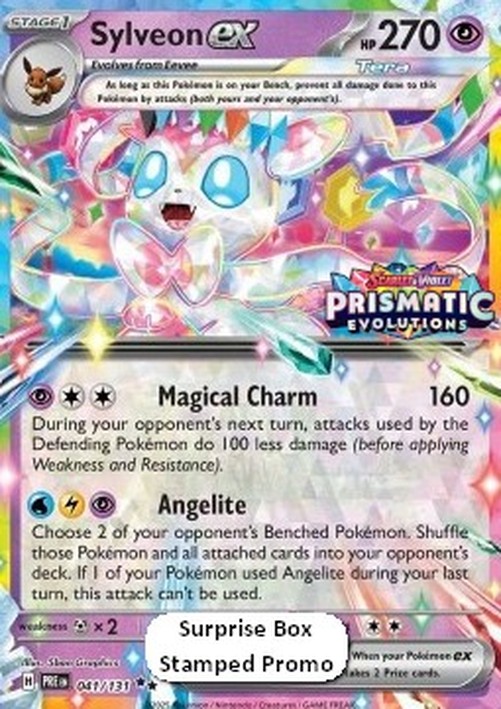 Pokemon Sylveon ex (xPRE 041)
