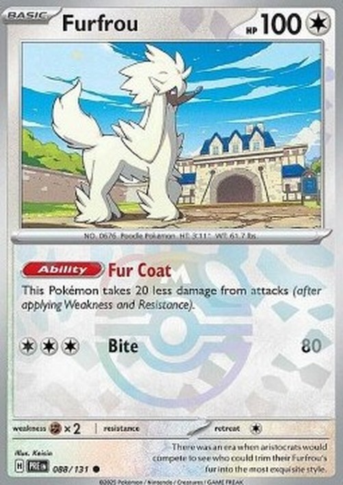Pokemon Furfrou  (xPRE 088)