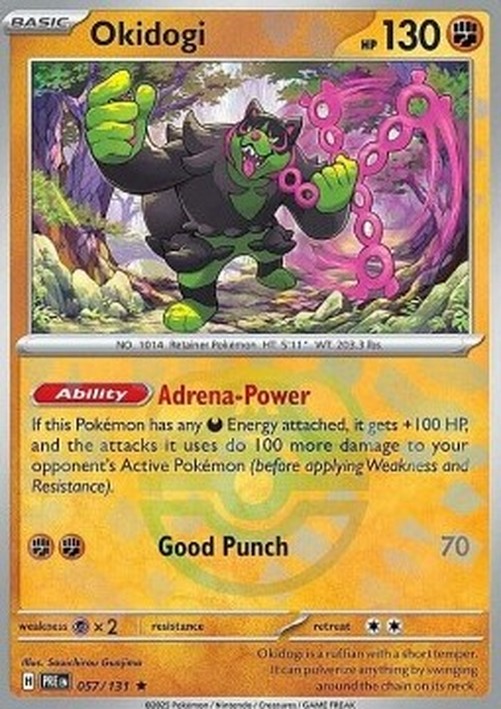Pokemon Okidogi (xPRE 057)