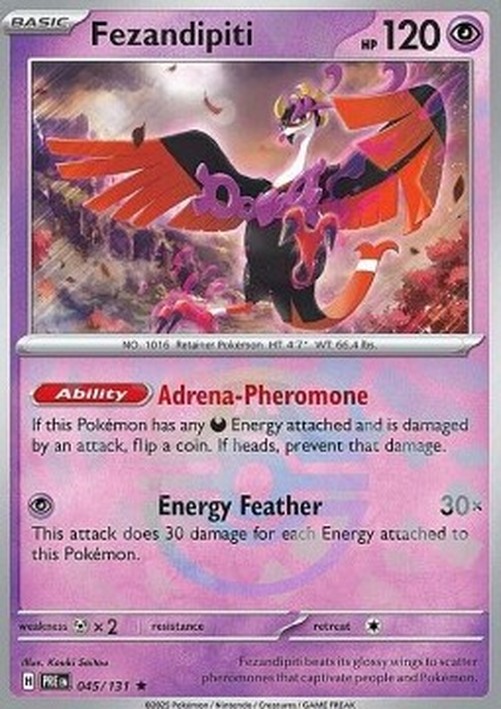 Pokemon Fezandipiti  (xPRE 045)