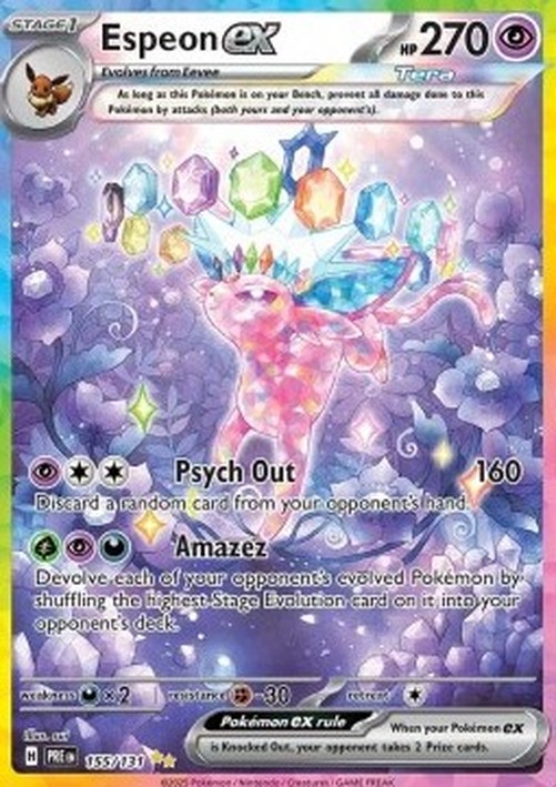 Pokemon Espeon ex (PRE 155)