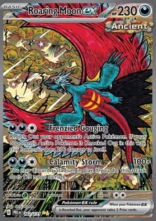 Pokemon Roaring Moon ex (PRE 162)