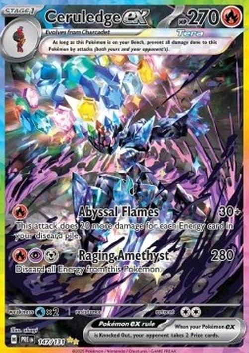 Pokemon Ceruledge ex (PRE 147)